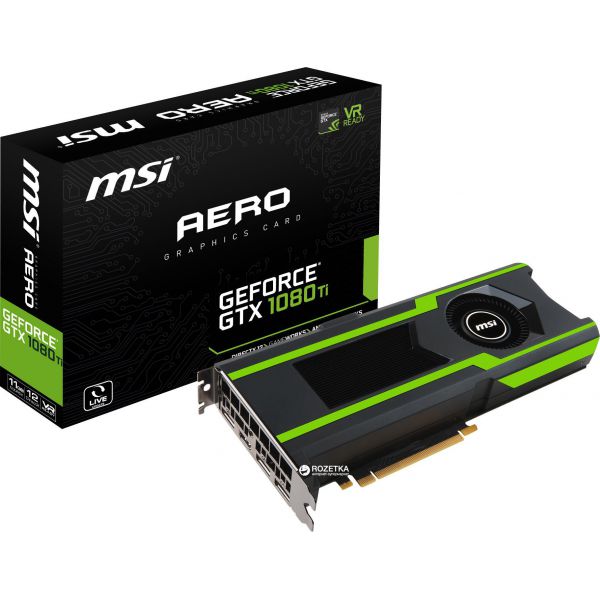 Видеокарта MSI GeForce GTX 1080 Ti Aero 11GB GDDR5X 352BIT фото №3