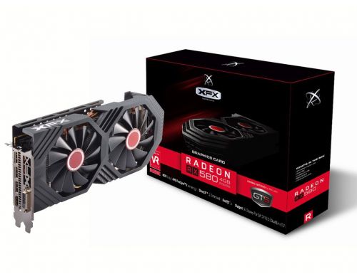 Видеокарта XFX Radeon RX-580P4DFD6 4GB фото №3