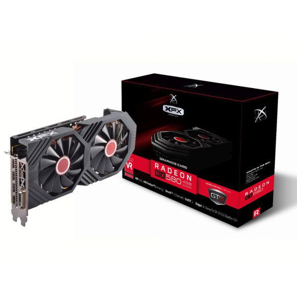Видеокарта XFX Radeon RX-580P4DFD6 4GB фото №3
