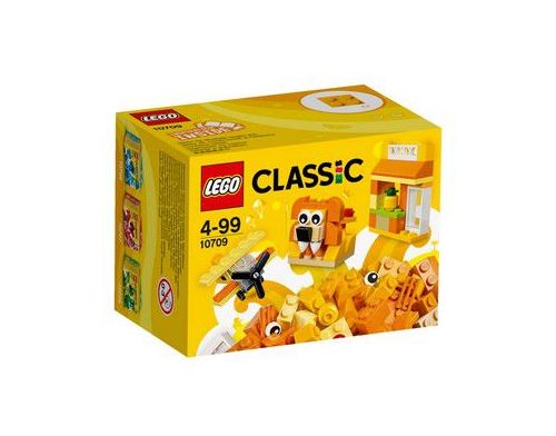 Фото №1 - Lego Classic ОРАНЖЕВЫЙ НАБОР ДЛЯ ТВОРЧЕСТВА 10709