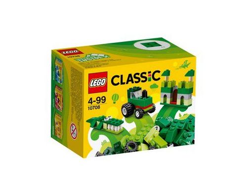 Фото №1 - Lego Classic ЗЕЛЁНЫЙ НАБОР ДЛЯ ТВОРЧЕСТВА 10708