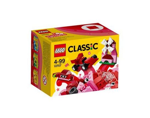 Фото №1 - Lego Classic КРАСНЫЙ НАБОР ДЛЯ ТВОРЧЕСТВА 10707