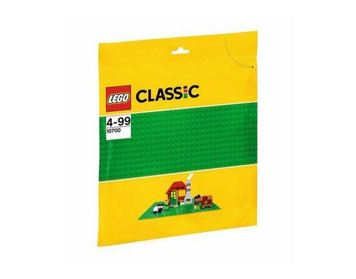 Фото №1 - Lego Classic СТРОИТЕЛЬНАЯ ПЛАСТИНА ЗЕЛЕНОГО ЦВЕТА 10700
