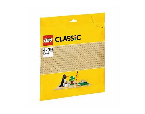 Фото №1 - Lego Classic СТРОИТЕЛЬНАЯ ПЛАСТИНА ЖЕЛТОГО ЦВЕТА 10699