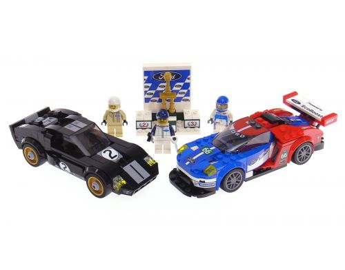 Фото №2 - LEGO Speed Champions 2016 FORD GT & FORD GT40 1966 75881