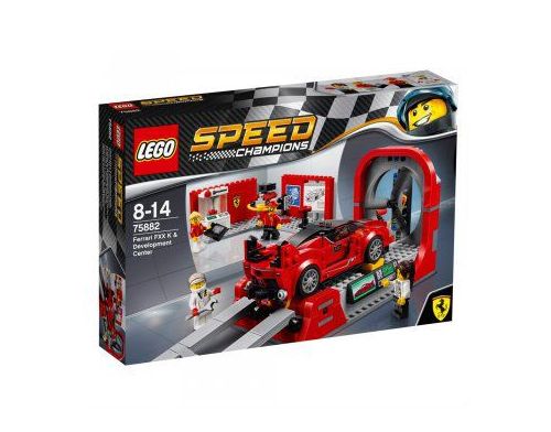 Фото №1 - LEGO Speed Champions FERRARI FXX K И ЦЕНТР РАЗРАБОТКИ И ПРОЕКТИРОВАНИЯ 75882