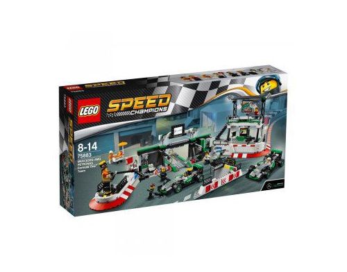 Фото №1 - LEGO Speed Champions MERCEDES AMG PETRONAS FORMULA ONE 75883