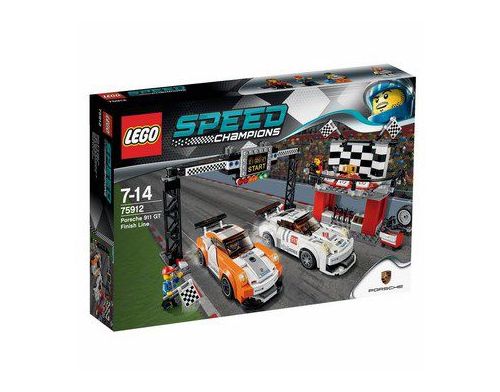 Фото №1 - LEGO Speed Champions ФИНИШНАЯ ЛИНИЯ ГОНКИ PORSCHE 911 GT 75912