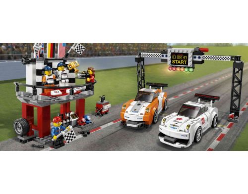 Фото №4 - LEGO Speed Champions ФИНИШНАЯ ЛИНИЯ ГОНКИ PORSCHE 911 GT 75912
