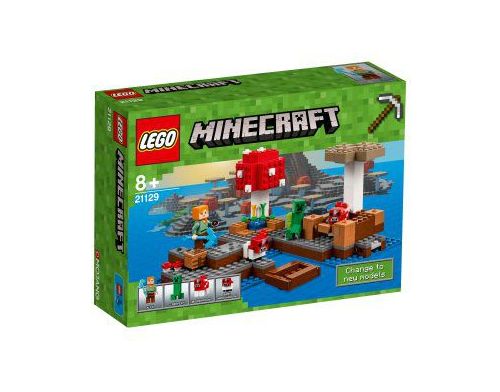 Фото №1 - Lego Minecraft ГРИБНОЙ ОСТРОВ  21129