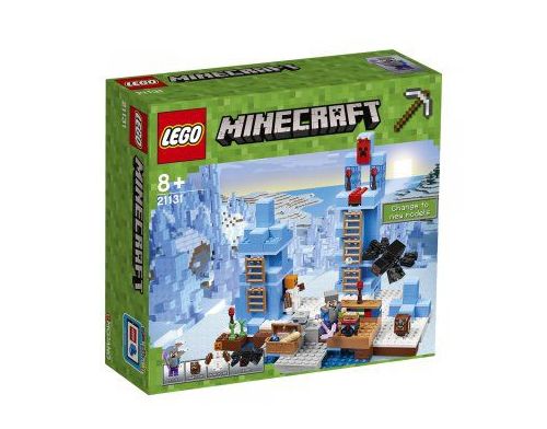 Фото №1 - Lego Minecraft ЛЕДЯНЫЕ ШИПЫЛЕДЯНЫЕ ШИПЫ 21131