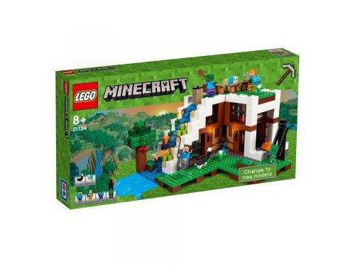 Фото №1 - Lego Minecraft БАЗА НА ВОДОПАДЕ 21134