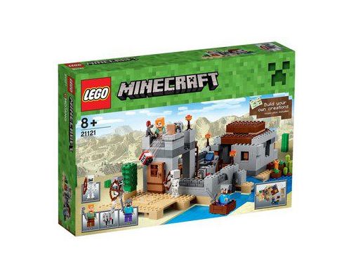 Фото №1 - LEGO® Minecraft ПУСТЫННАЯ СТАНЦИЯ 21121