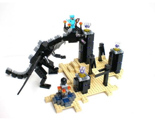 Фото №2 - Lego Minecraft ДРАКОН КРАЯ 21117