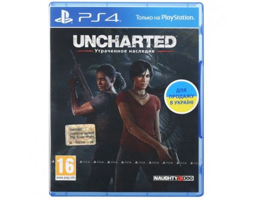 Фото №1 - Uncharted: The Lost Legacy PS4 русская версия