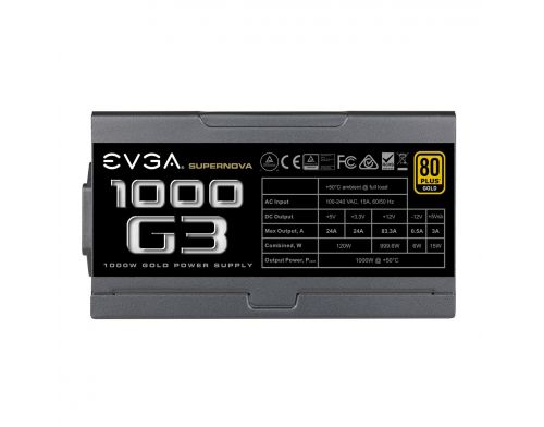 Фото №2 - EVGA SuperNOVA 1000 G3 1000W, 80 Plus Gold