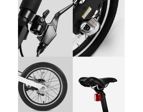 Фото №3 - Xiaomi MiJia QiCycle Folding Electric Bike EF1 Black