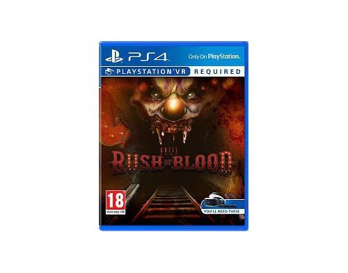 Фото №1 - Until Dawn: Rush Of Blood VR PS4 (Б.У)