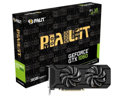 Видеокарта PALIT Nvidia Geforce GTX 1060 DUAL 3GB фото №3