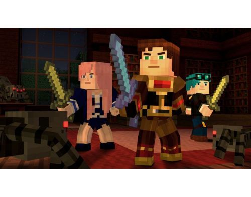 Фото №4 - Minecraft Story Mode The Complete Adventure PS4 русские субтитры