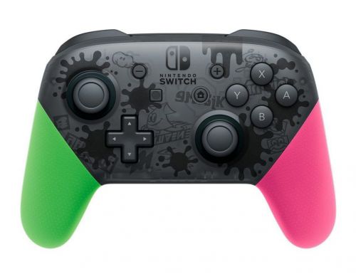 Фото №1 - Nintendo Switch Pro Controller Splatoon 2 Edition