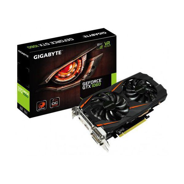 Видеокарта Gigabyte GeForce GTX 1060 WindForce фото №3