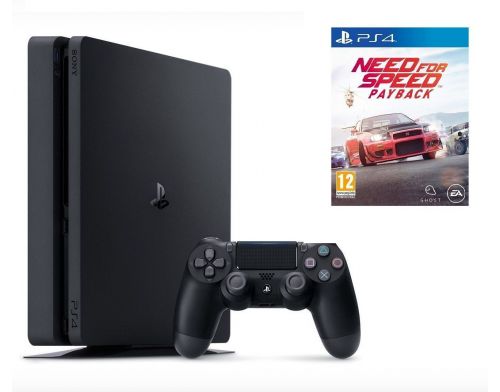 Фото №1 - Sony PlayStation 4 SLIM 1 Tb + Игра Need For Speed Payback (Гарантия 18 месяцев)