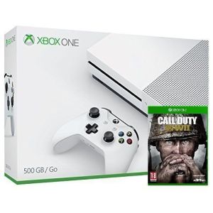 Xbox ONE S 500Gb + Игра Call of Duty: WWII (Гарантия 18 месяцев)