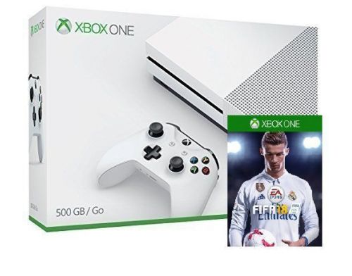 Фото №1 - Xbox ONE S 500GB + Игра FIFA 18 (Гарантия 18 месяцев)