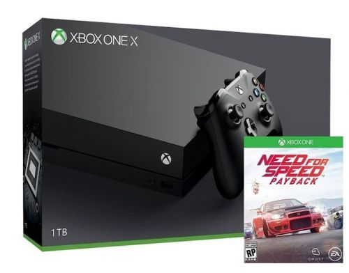 Фото №1 - Xbox ONE X 1TB + Игра Need for Speed: Payback (Гарантия 18 месяцев)