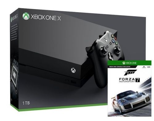 Фото №1 - Xbox ONE X 1TB + Игра Forza Motorsport 7 (Гарантия 18 месяцев)