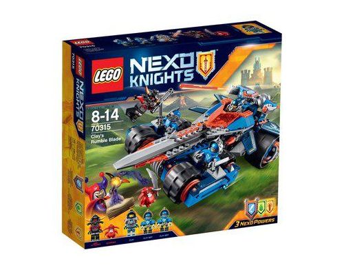 Фото №1 - LEGO® Nexo Knights УСТРАШАЮЩИЙ РАЗРУШИТЕЛЬ КЛЭЯ   70315