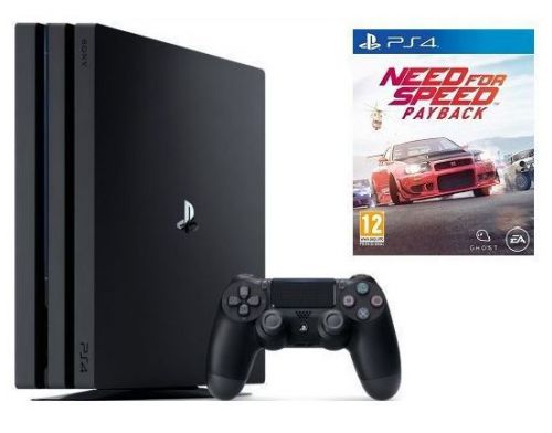 Фото №1 - Sony PlayStation 4 PRO 1 Tb + Игра Need for Speed: Payback (Гарантия 18 месяцев)