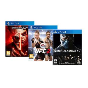 Игра Fight Bundle Tekken7 + UFC2 + Mortal Kombat xl