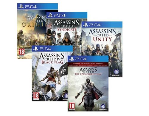 Фото №1 - Assassin's Creed Super Bundle PS4