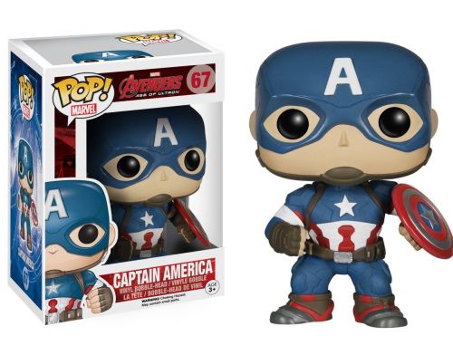 Фото №1 - POP! Bobble: Marvel: Avengers AOU: Captain America