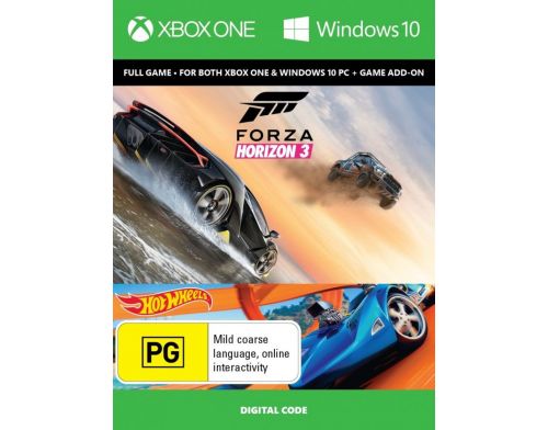 Фото №1 - Forza Horizon 3 + DLC Hot Wheels Xbox One Русская Версия (Ваучер на скачивание)