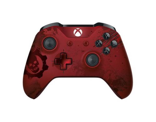 Фото №2 - Xbox ONE S Wireless Controller Gears of War 4 Crimson Omen Limited Edition (Б.У)