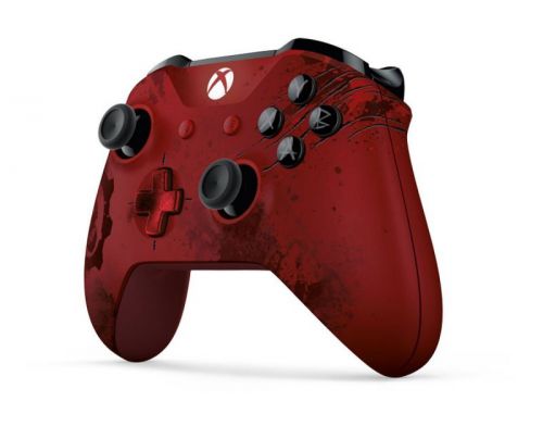 Фото №3 - Xbox ONE S Wireless Controller Gears of War 4 Crimson Omen Limited Edition (Б.У)