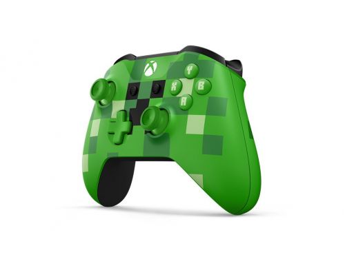 Фото №2 - Microsoft Xbox One S Wireless Controller Minecraft Creeper (Лимитированное издание)