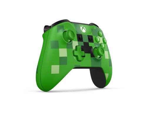 Фото №3 - Microsoft Xbox One S Wireless Controller Minecraft Creeper (Лимитированное издание)