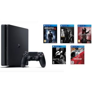 Sony PlayStation 4 SLIM 1 Tb Exclusive Bundle (Гарантия 18 месяцев)