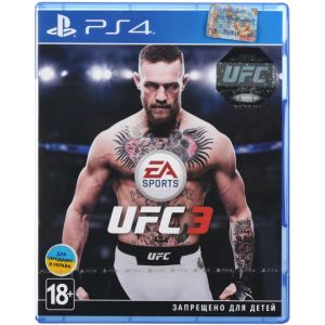 Игра UFC 3 PS4 русские субтитры