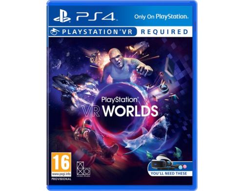 Фото №1 - PlayStation VR Worlds PS4 (ваучер на загрузку игры)