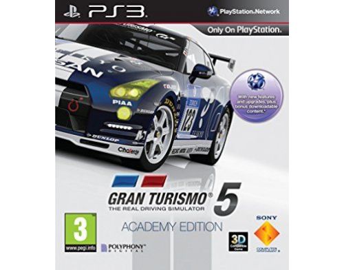Фото №1 - Grand Turismo 5: Academy Editioin PS3 (бу)