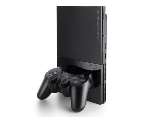 Фото №1 - Playstation 2 Slim Б.У. Модифицированная (Хорошее состояние) + 4 игры