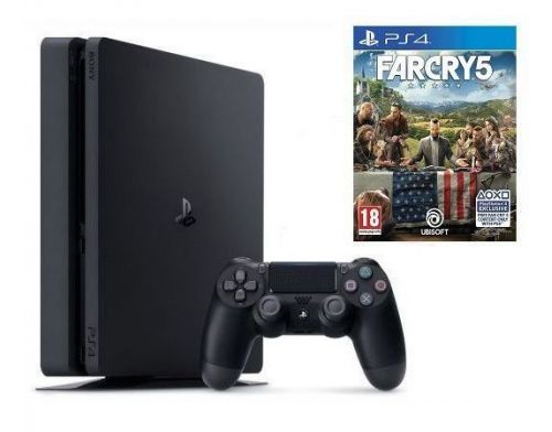 Фото №1 - Sony PlayStation 4 SLIM 500gb + Игра Far Cry 5 (Гарантия 18 месяцев)