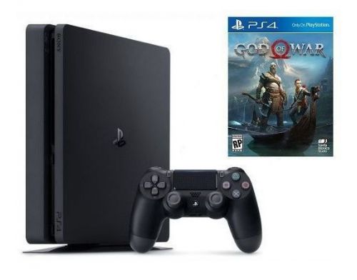 Фото №1 - Sony PlayStation 4 SLIM 500gb + Игра God Of War 4 (Гарантия 18 месяцев)