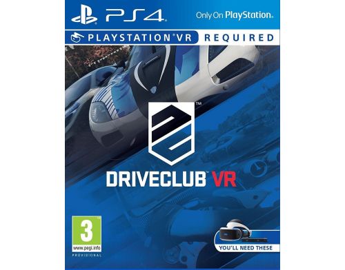 Фото №1 - DriveClub VR PS4 русская версия (Б/у)