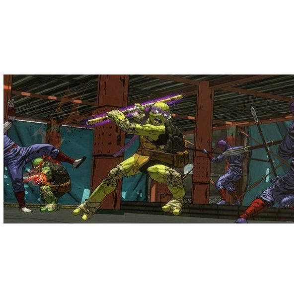 Игра Teenage Mutant Ninja Turtles PS4 (Б/У) фото №2